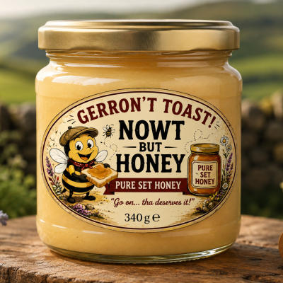 Gerront Toast Pure Set Yorkshire Honey
